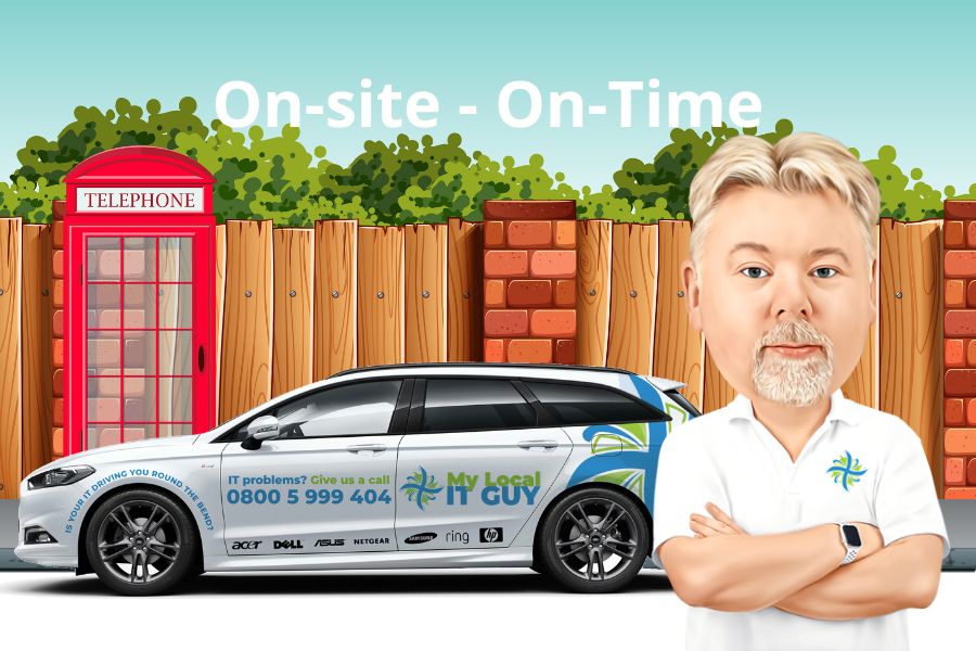 On-Site IT Support and IT Guy Call Outs in your home or business